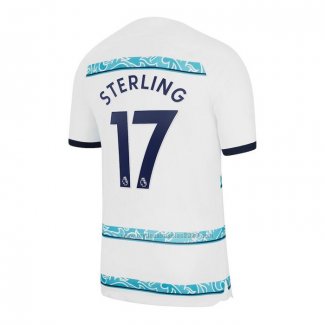 Camiseta Chelsea Jugador Sterling Segunda 2022-2023