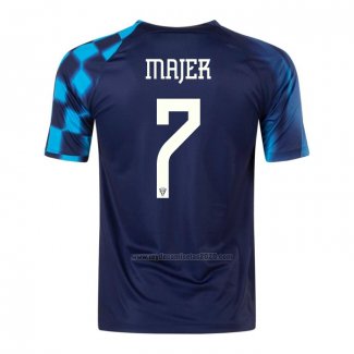 Camiseta Croacia Jugador Majer Segunda 2022