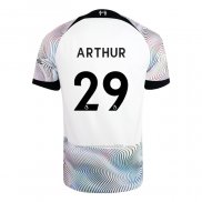 Camiseta Liverpool Jugador Arthur Segunda 2022-2023