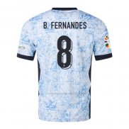 Camiseta Portugal Jugador B.Fernandes Segunda 2024