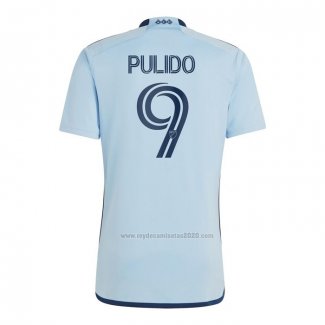 Camiseta Sporting Kansas City Jugador Pulido Primera 2023-2024