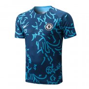 Camiseta de Entrenamiento Chelsea 2022-2023 Azul