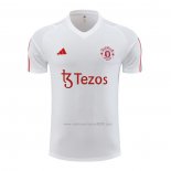 Camiseta de Entrenamiento Manchester United 2023-2024 Blanco