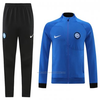 Chandal de Chaqueta del Inter Milan 2022-2023 Azul