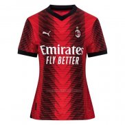 Camiseta AC Milan Primera Mujer 2023-2024