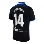 Camiseta Atletico Madrid Jugador M.Llorente Segunda 2022-2023