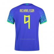 Camiseta Brasil Jugador Richarlison Segunda 2022