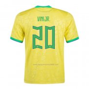 Camiseta Brasil Jugador Vini Jr. Primera 2022