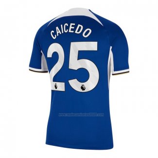 Camiseta Chelsea Jugador Caicedo Primera 2023-2024