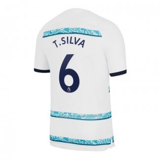Camiseta Chelsea Jugador T.Silva Segunda 2022-2023