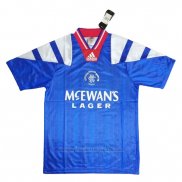 Camiseta Glasgow Rangers Primera Retro 1992-1994