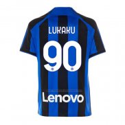 Camiseta Inter Milan Jugador Lukaku Primera 2022-2023