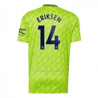 Camiseta Manchester United Jugador Eriksen Tercera 2022-2023