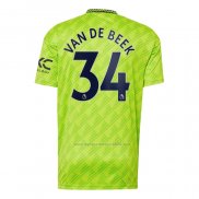 Camiseta Manchester United Jugador Van De Week Tercera 2022-2023