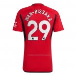 Camiseta Manchester United Jugador Wan-Bissaka Primera 2023-2024