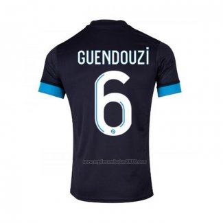 Camiseta Olympique Marsella Jugador Guendouzi Segunda 2022-2023