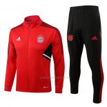 Chandal de Chaqueta del Bayern Munich Nino 2022-2023 Rojo