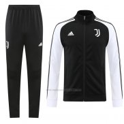 Chandal de Chaqueta del Juventus 2022-2023 Negro y Blanco