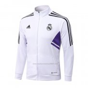 Chaqueta del Real Madrid 2022-2023 Blanco y Purpura