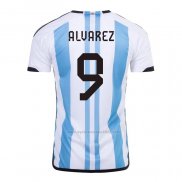 Camiseta Argentina Jugador Alvarez Primera 2022