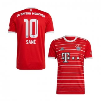 Camiseta Bayern Munich Jugador Sane Primera 2022-2023