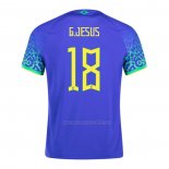 Camiseta Brasil Jugador G.Jesus Segunda 2022