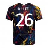 Camiseta Corea del Sur Jugador Lee Kang In Segunda 2022