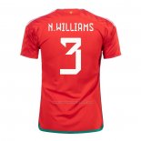 Camiseta Gales Jugador N.Williams Primera 2022