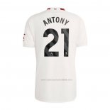 Camiseta Manchester United Jugador Antony Tercera 2023-2024