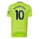 Camiseta Manchester United Jugador Rashford Tercera 2022-2023