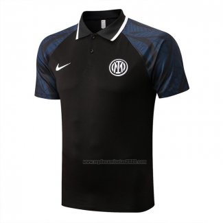 Camiseta Polo del Inter Milan 2022-2023 Negro