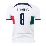 Camiseta Portugal Jugador B.Fernandes Segunda 2022