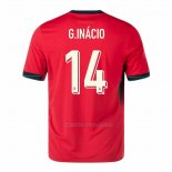 Camiseta Portugal Jugador G.Inacio Primera 2024