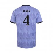 Camiseta Real Madrid Jugador Alaba Segunda 2022-2023