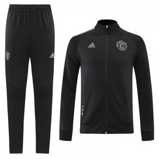 Chandal de Chaqueta del Manchester United 2022-2023 Negro