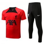 Chandal del Liverpool Manga Corta 2022-2023 Rojo