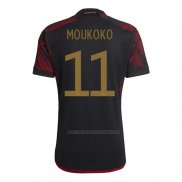 Camiseta Alemania Jugador Moukoko Segunda 2022