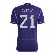 Camiseta Argentina Jugador Dybala Segunda 2022