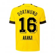 Camiseta Borussia Dortmund Jugador Akanji Primera 2022-2023