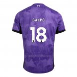 Camiseta Liverpool Jugador Gakpo Tercera 2023-2024