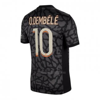 Camiseta Paris Saint-Germain Jugador O.Dembele Tercera 2023-2024