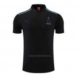 Camiseta Polo del Olympique Marsella 2022-2023 Negro