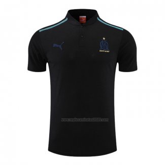 Camiseta Polo del Olympique Marsella 2022-2023 Negro