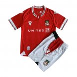 Camiseta Wrexham Primera Nino 2023-2024