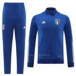 Chandal de Chaqueta del Italia 2022 Azul