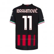 Camiseta AC Milan Jugador Ibrahimovic Primera 2022-2023