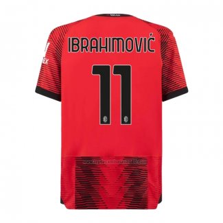 Camiseta AC Milan Jugador Ibrahimovic Primera 2023-2024