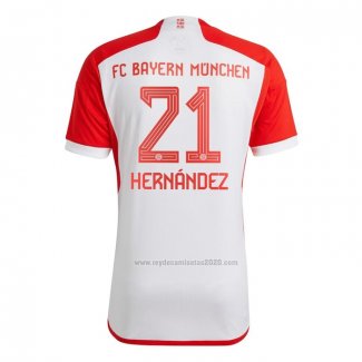 Camiseta Bayern Munich Jugador Hernandez Primera 2023-2024