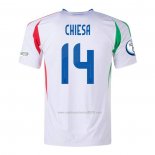 Camiseta Italia Jugador Chiesa Segunda 2024-2025