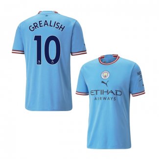 Camiseta Manchester City Jugador Grealish Primera 2022-2023